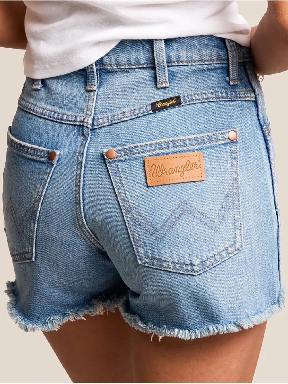 Wrangler Cowboy Stretch Jean Shorts